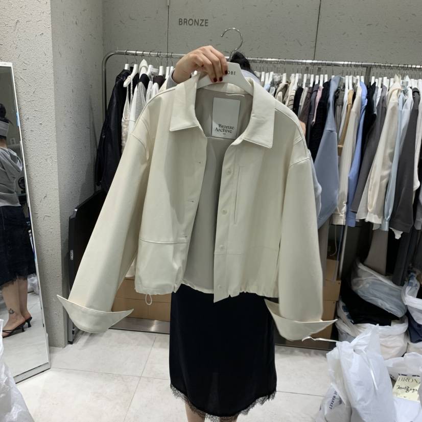 BRONZE韓國代購女士新款真品推薦26春夏時尚職業熱賣夾克BRONZE夾克