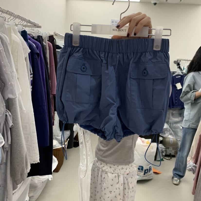 SOLD OUT東大門實拍女士新款推薦職業26春夏休閑短褲寬松SOLD OUT短褲