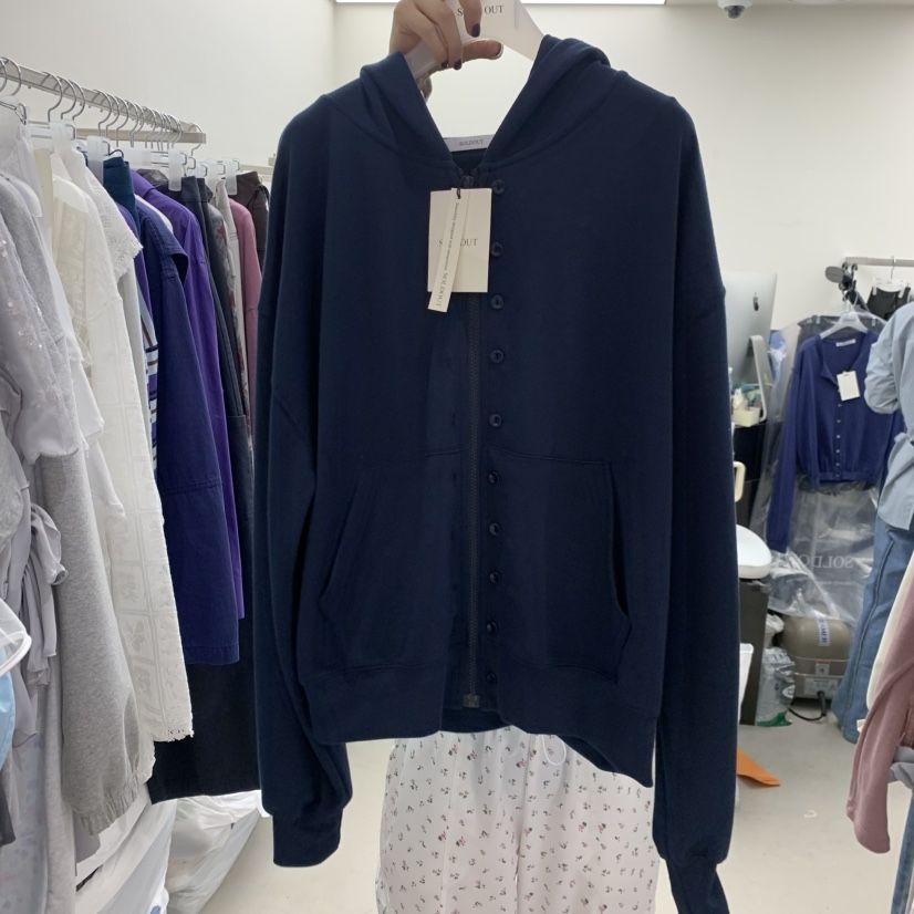 SOLD OUT東大門實拍女士新品人氣職業休閑衛衣拉鏈連帽衫SOLD OUT衛衣