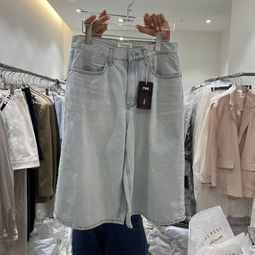 THE REST韓國代購女士新品人氣休閑推薦熱賣真品26春夏短褲THE REST/UNNOEUD短褲