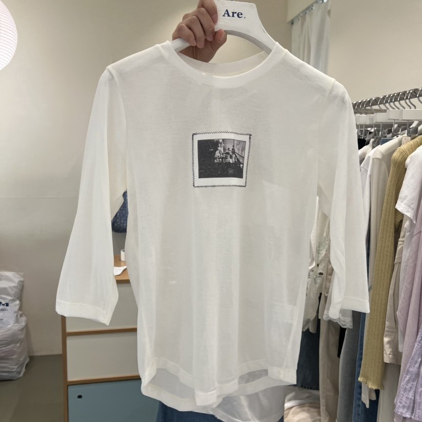 ARE東大門實拍女士新品推薦真品26春夏休閑人氣職業熱賣T恤ARE YOU/ARET恤