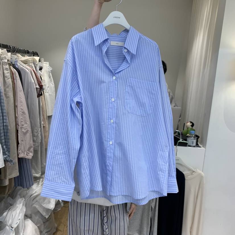 JINSIM東大門直郵女裝新品休閑26春夏人氣時尚襯衫蕾絲衫JINSIM襯衫/蕾絲衫