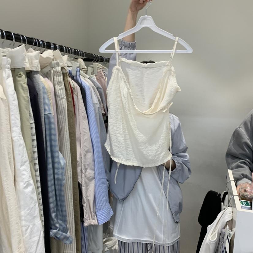 JINSIM東大門直郵女裝新品推薦時尚熱賣26春夏真品吊帶背心JINSIM吊帶/背心