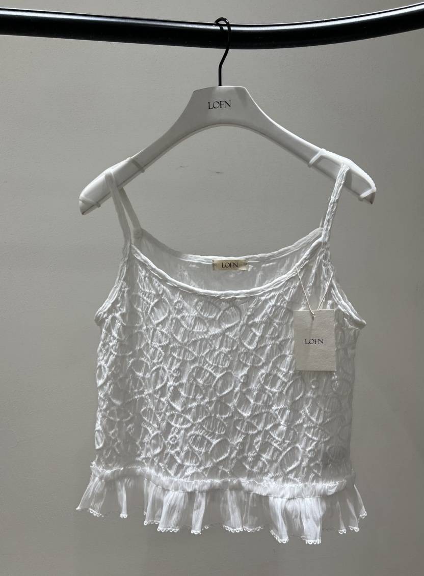 LOFN韓國直郵女裝新款真品時尚職業人氣26春夏熱賣吊帶背心LOFN吊帶/背心