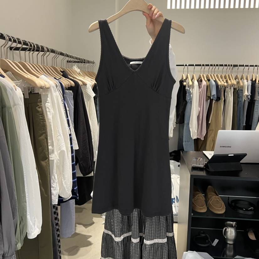 PLATE韓國代購女裝新款職業熱賣休閑人氣推薦真品時尚連衣裙PLATE連衣裙