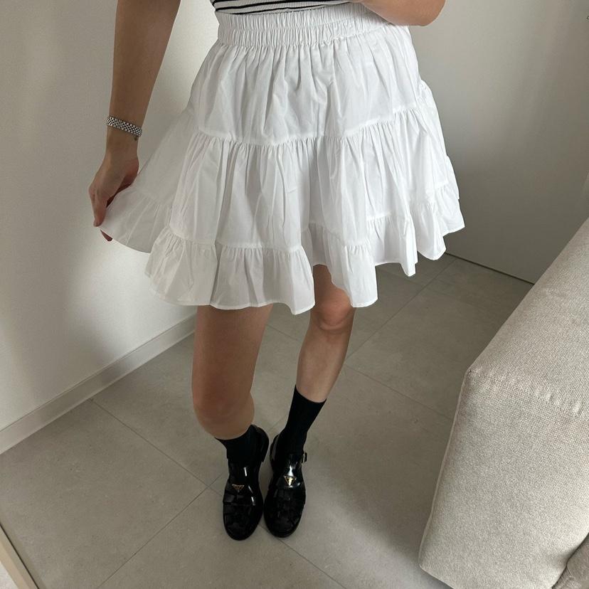 SOUIT東大門代購女士新款熱賣時尚推薦半身裙中短裙荷葉邊SOUIT by mabel-L半身裙/中短裙