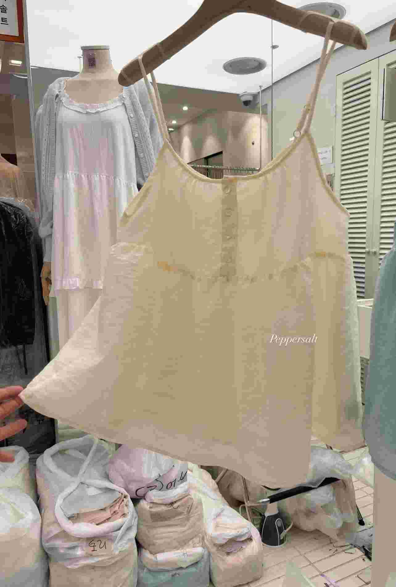 PEPPER 페페東大門直郵女士新品推薦職業26春夏吊帶背心PEPPER-SEOUL吊帶/背心