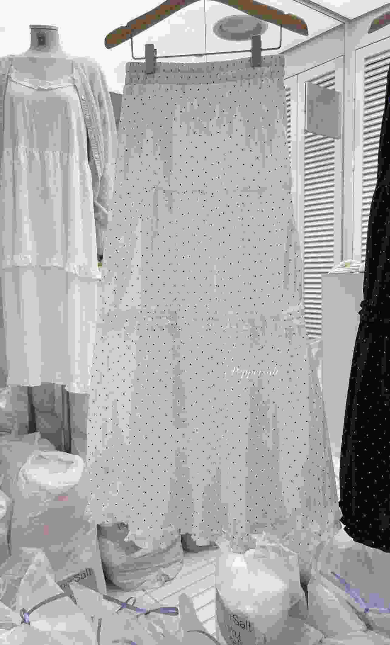 PEPPER 페페東大門直郵女士新款26春夏真品推薦人氣長裙PEPPER-SEOUL長裙