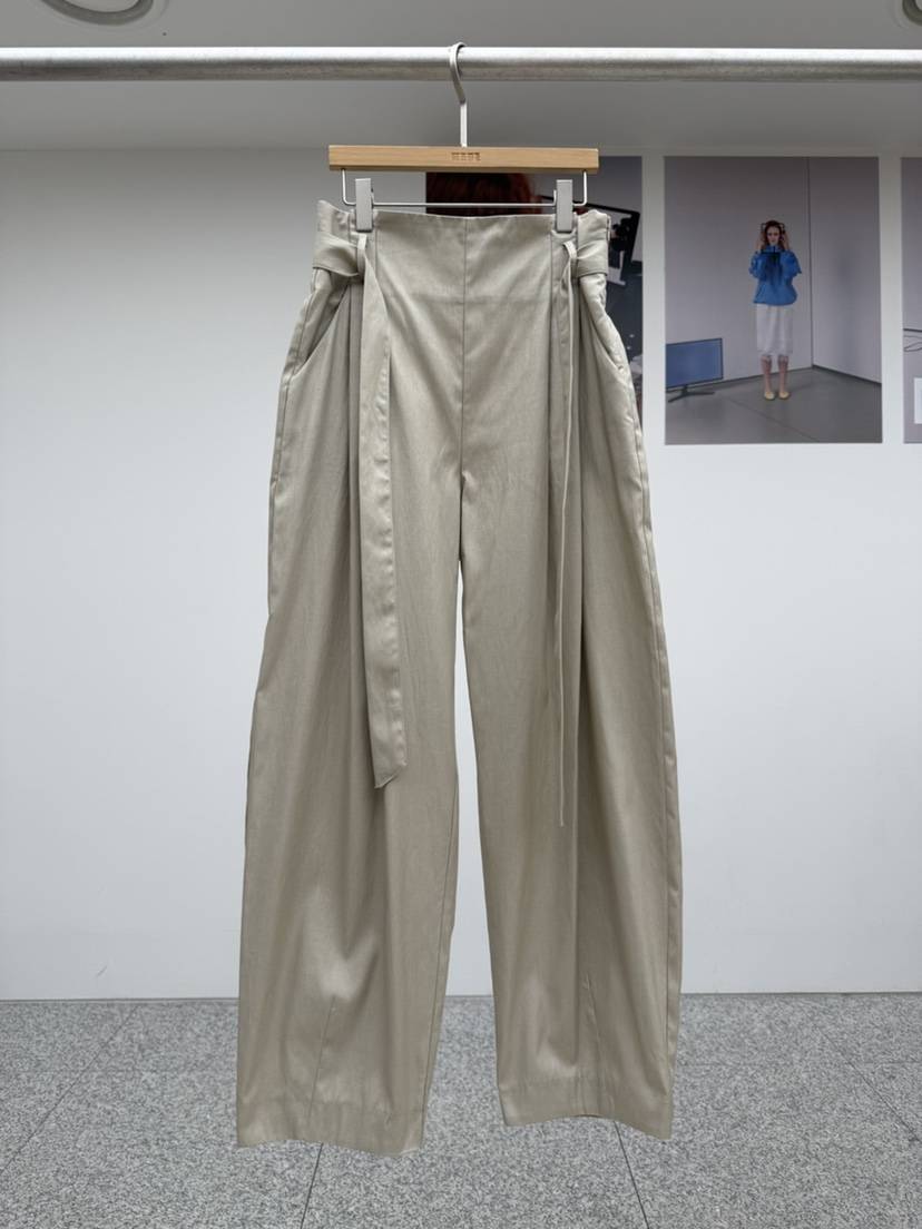 MADE-P東大門直郵女裝新款真品休閑推薦26春夏休閑褲含腰帶MADE-P休閑褲