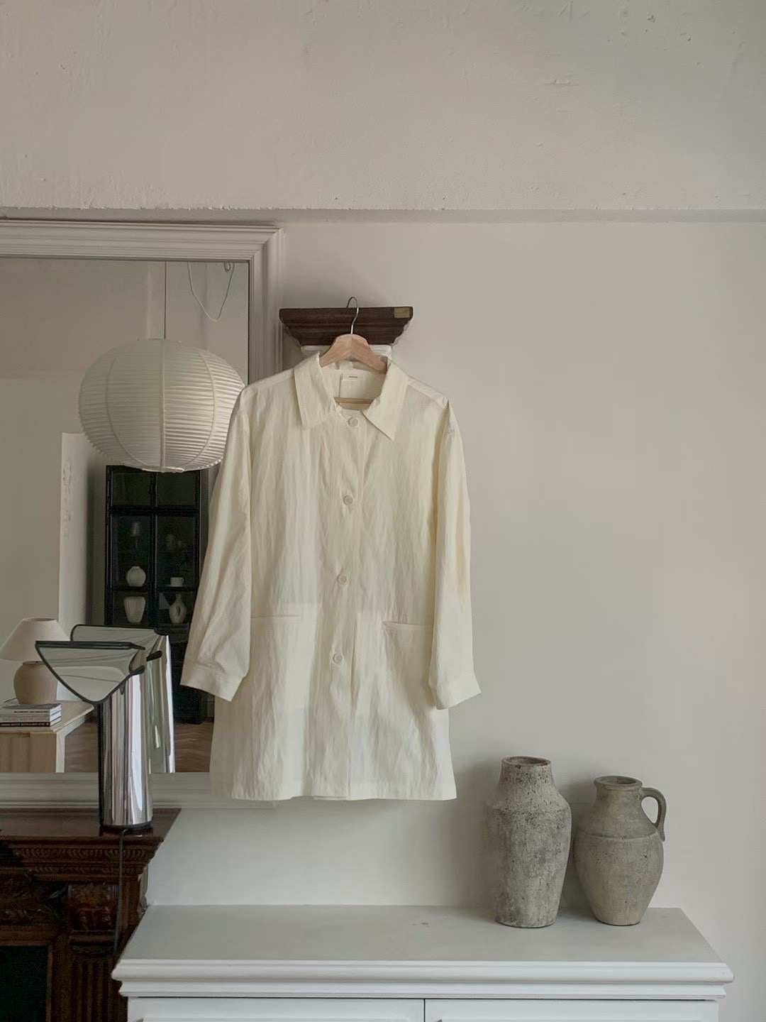 AN STAND韓國代購女裝新款休閑熱賣人氣時尚職業長款風衣AN STAND-2件起長款風衣