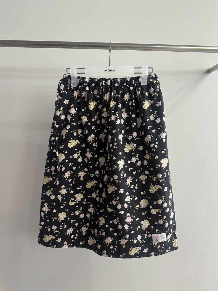 ARCHIVE-P韓國直郵實拍女裝新款26春夏半身裙中短裙花朵ARCHIVE-P半身裙/中短裙