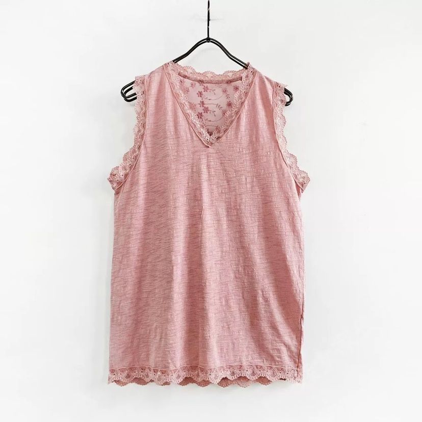 PUCO東大門代購女士新款人氣26春夏休閑推薦吊帶背心蕾絲PUCO吊帶/背心