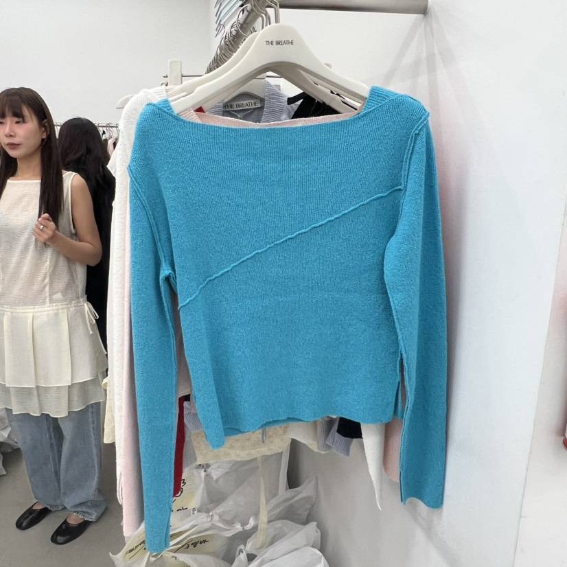 BREATHE東大門代購女裝新品人氣26春夏職業時尚休閑針織衫BREATHE針織衫