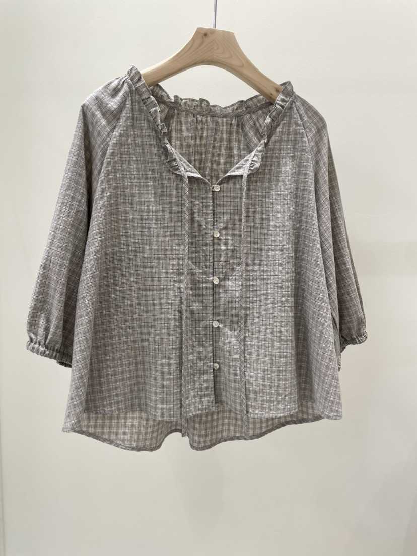 AMY GRACE-A韓國直郵女裝新品休閑熱賣26春夏襯衫蕾絲衫AMY GRACE-A襯衫/蕾絲衫