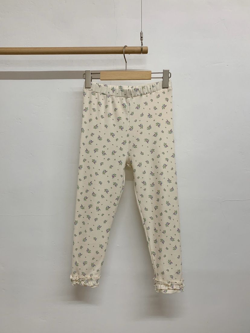 MORE THAN-P韓國東大門直郵女裝新品職業打底褲鯊魚褲花朵MORE THAN打底褲/鯊魚褲