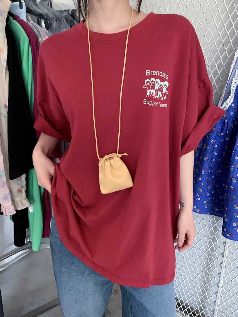 JKICHI韓國直郵女士新品熱賣職業推薦26春夏人氣T恤不含配飾JKICHIT恤