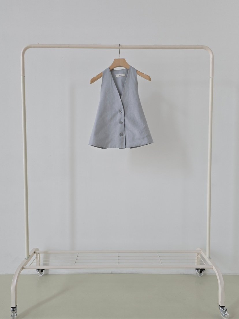 J SHOP韓國直郵女裝新品休閑26春夏職業推薦吊帶背心亞麻J_SHOP吊帶/背心