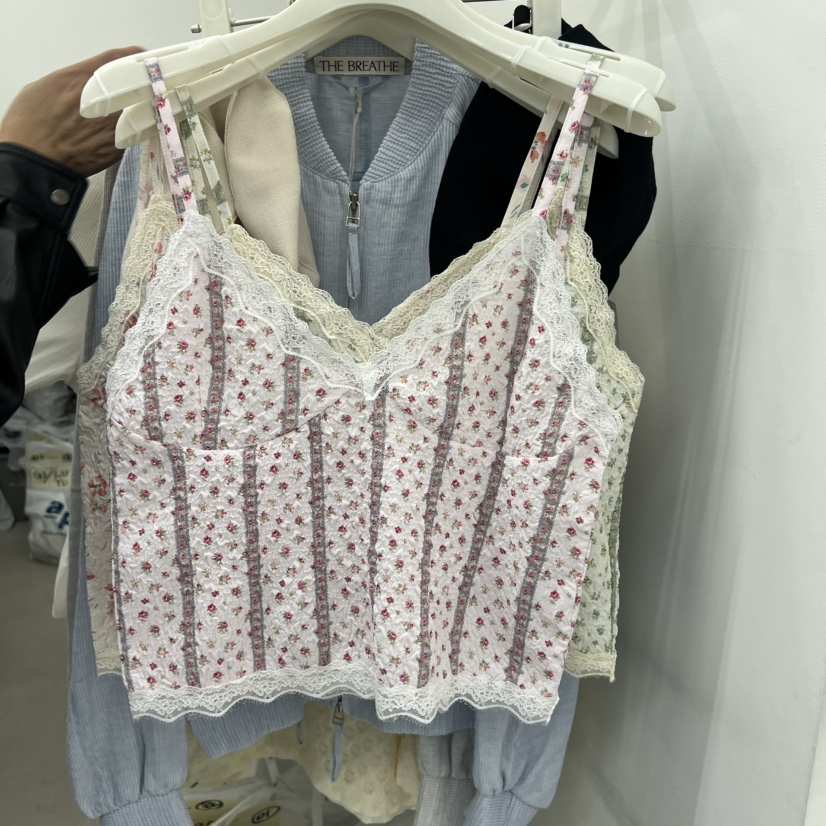 BREATHE韓國東大門直郵女士新款26春夏職業休閑熱賣吊帶背心BREATHE吊帶/背心