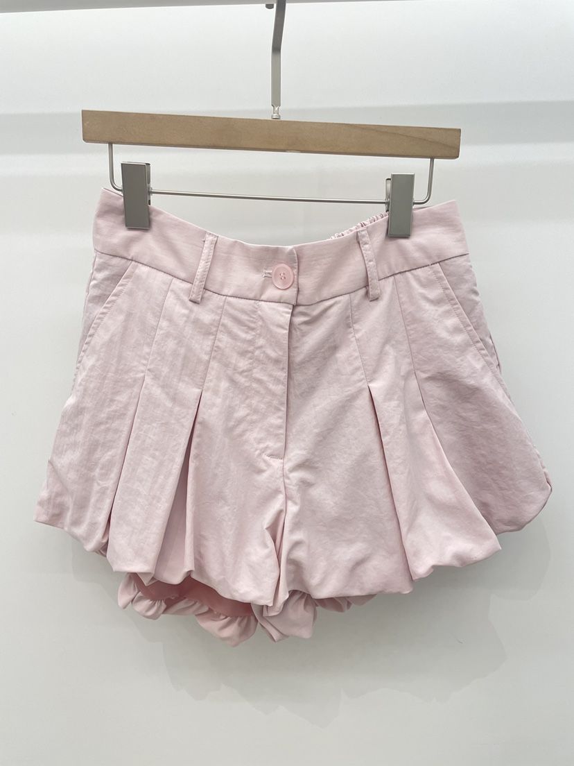 NYLON韓國直郵實拍女士新款職業26春夏人氣推薦短褲不含腰帶NYLON短褲