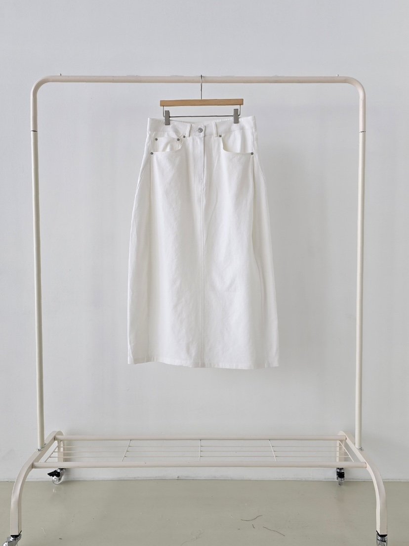 J SHOP韓國直郵實拍女裝新品推薦人氣26春夏長裙不含腰帶J_SHOP長裙