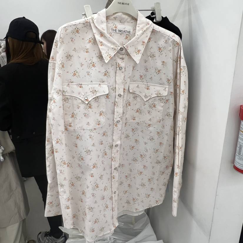 BREATHE韓國東大門直郵女士新品職業推薦休閑人氣襯衫蕾絲衫BREATHE襯衫/蕾絲衫