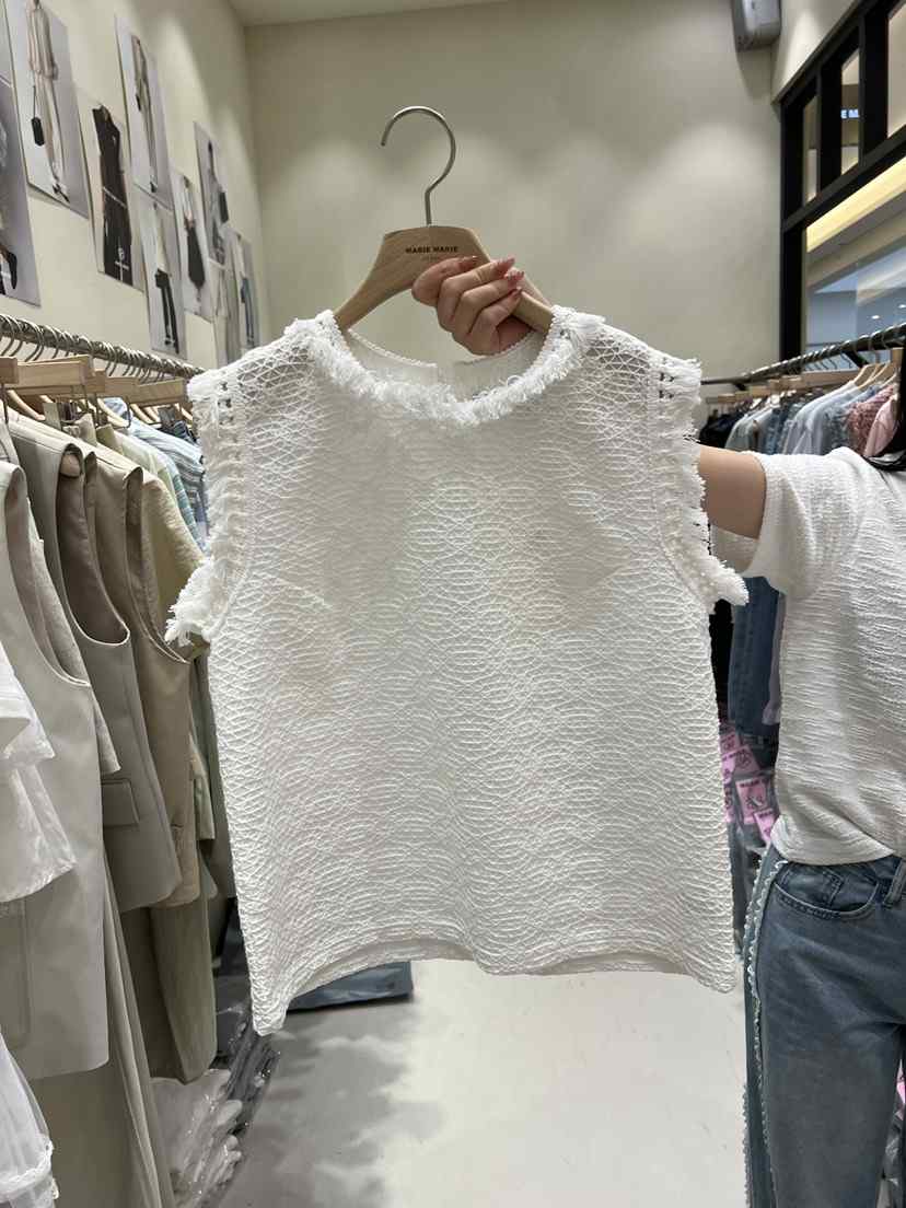 MARIE MARIE韓國代購女裝新品推薦休閑職業熱賣吊帶背心MARIE MARIE吊帶/背心