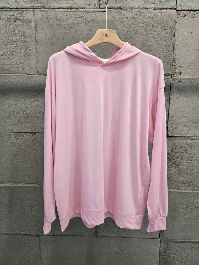 10CC韓國直郵實拍女士新品休閑時尚職業26春夏長袖T恤連帽衫10CC長袖T恤