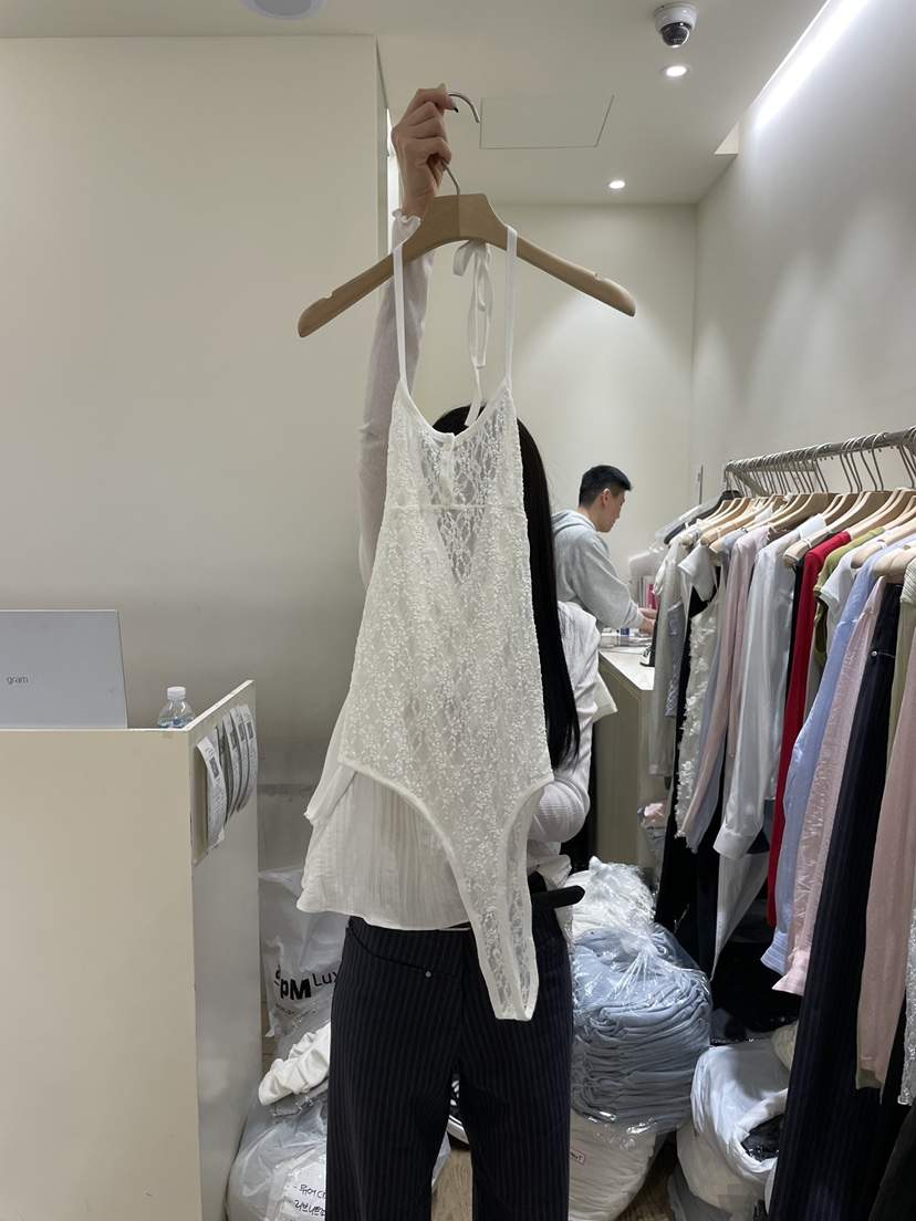 FLOWER-L韓國直郵女裝新品熱賣推薦職業26春夏吊帶背心蕾絲FLOWER-L吊帶/背心