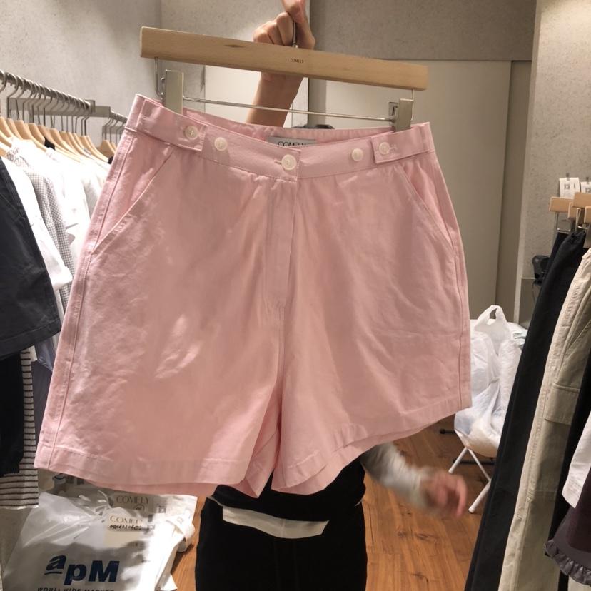 COMELY韓國東大門直郵女士新款職業時尚休閑推薦人氣短褲棉COMELY短褲