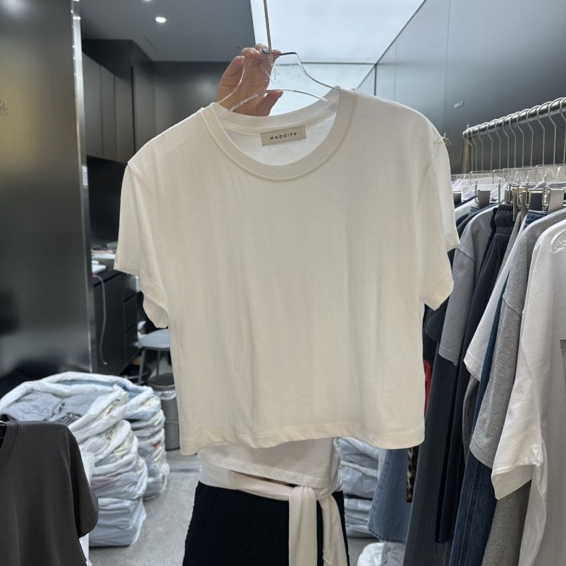 MADCITY/SAGAFURS韓國直郵女裝新品熱賣職業人氣26春夏T恤MADCITY/SAGAFURST恤