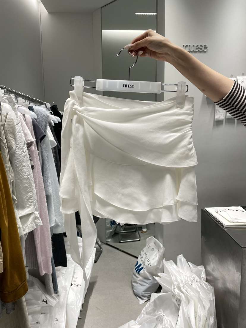 NUESE韓國直郵女士新品推薦職業人氣26春夏熱賣休閑時尚短裙NUESE短裙