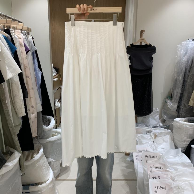 HOWFF韓國直郵實拍女士新款人氣休閑職業熱賣26春夏時尚長裙HOWFF長裙