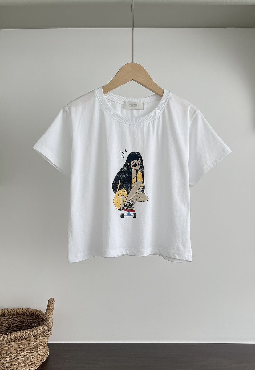 MINIQUEENS韓國東大門代購女士新款休閑時尚推薦人氣熱賣T恤MINIQUEENST恤