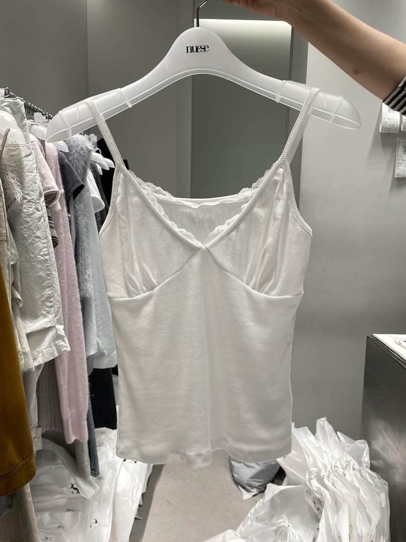 NUESE韓國代購女裝新款26春夏人氣時尚推薦職業熱賣吊帶背心NUESE吊帶/背心
