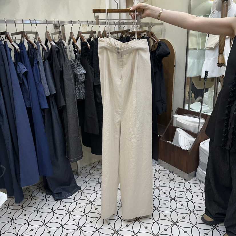 BAMBOLINA韓國代購女士新款26春夏熱賣推薦職業休閑背帶褲BAMBOLINA背帶褲