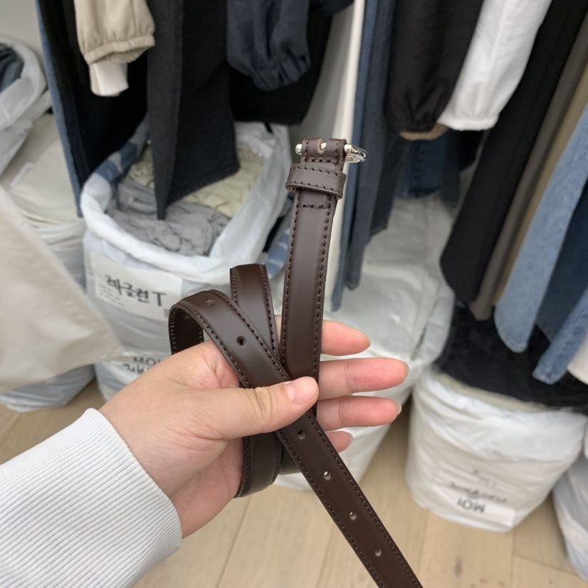 MOI-A韓國直郵實拍女裝新款推薦人氣職業時尚腰帶皮革腰帶MOI-A腰帶