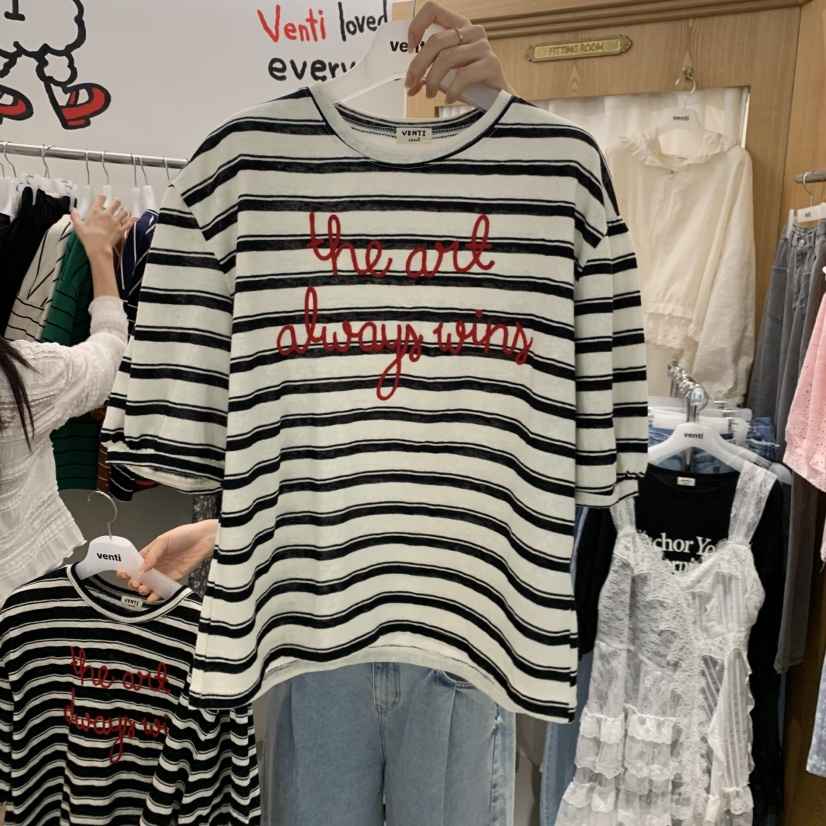 VENTI韓國直郵實拍女士新款人氣職業休閑時尚熱賣推薦T恤VENTIT恤