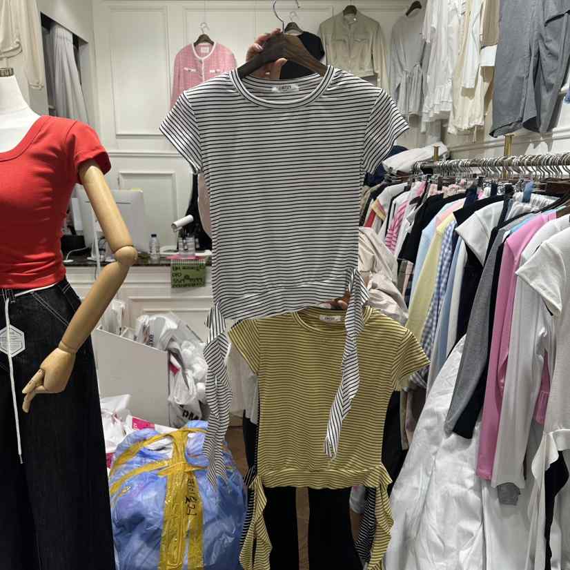 J.RITZY韓國代購女裝新款人氣熱賣26春夏休閑職業推薦T恤J.RITZYT恤