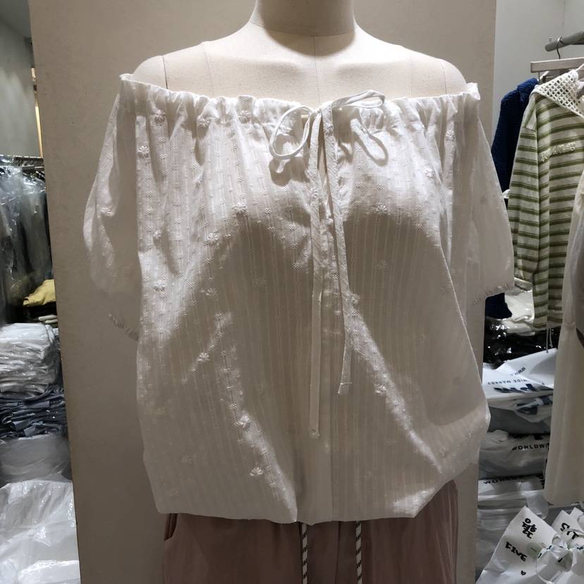 ASOME韓國直郵女裝新品職業26春夏推薦熱賣休閑襯衫蕾絲衫A.SOME襯衫/蕾絲衫