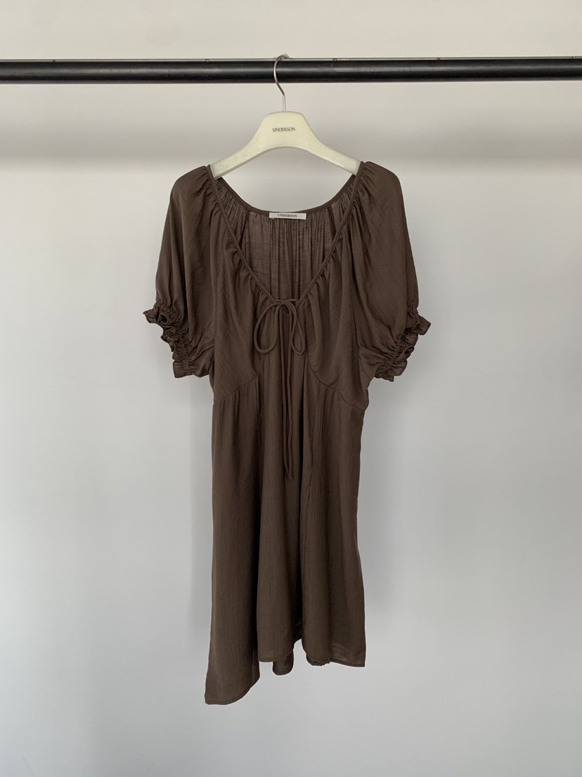 UNDERSON韓國直郵實拍女裝新款人氣26春夏時尚熱賣連衣裙UNDERSON連衣裙