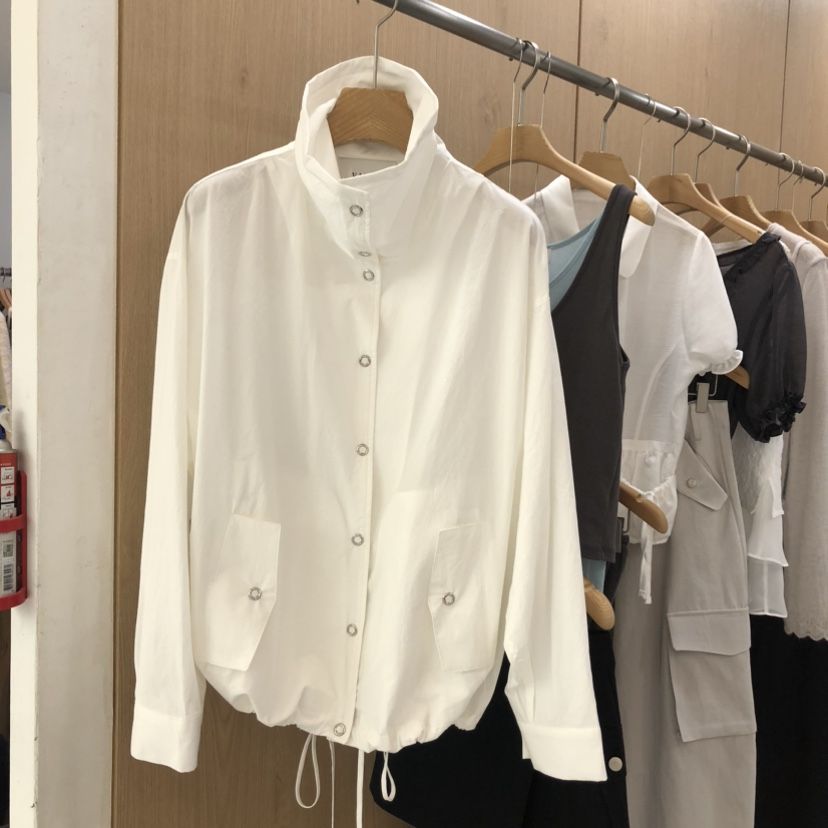 VILLABUTTON韓國東大門代購女裝新品時尚26春夏熱賣夾克棉VILLABUTTON夾克