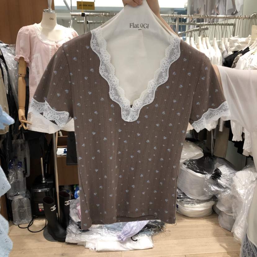 OGI韓國東大門代購女士新款休閑職業時尚熱賣26春夏推薦T恤FLat OGIT恤