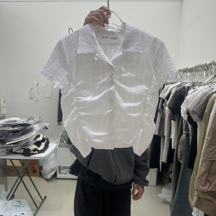 PADO韓國代購女士新品職業時尚人氣熱賣休閑26春夏襯衫蕾絲衫PADO襯衫/蕾絲衫