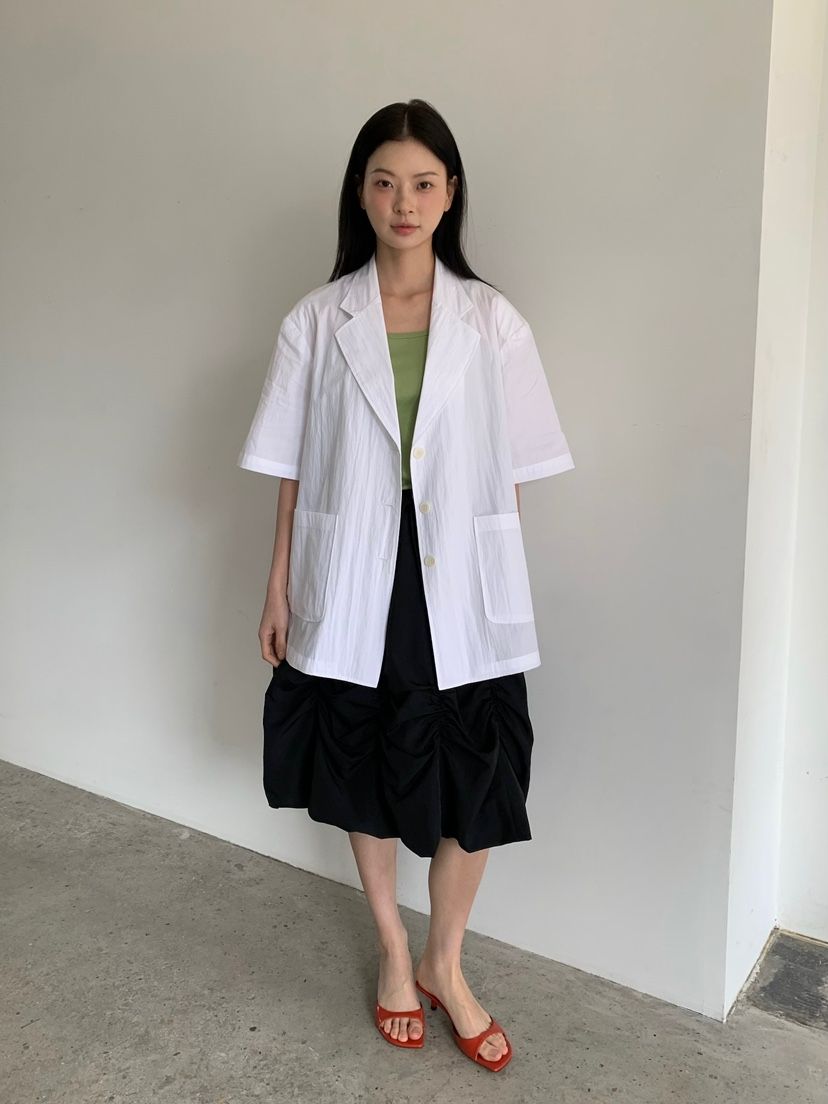 LOVE MY SANTA韓國代購女士新品時尚熱賣26春夏休閑夾克Santa/LOVE MY SANTA夾克