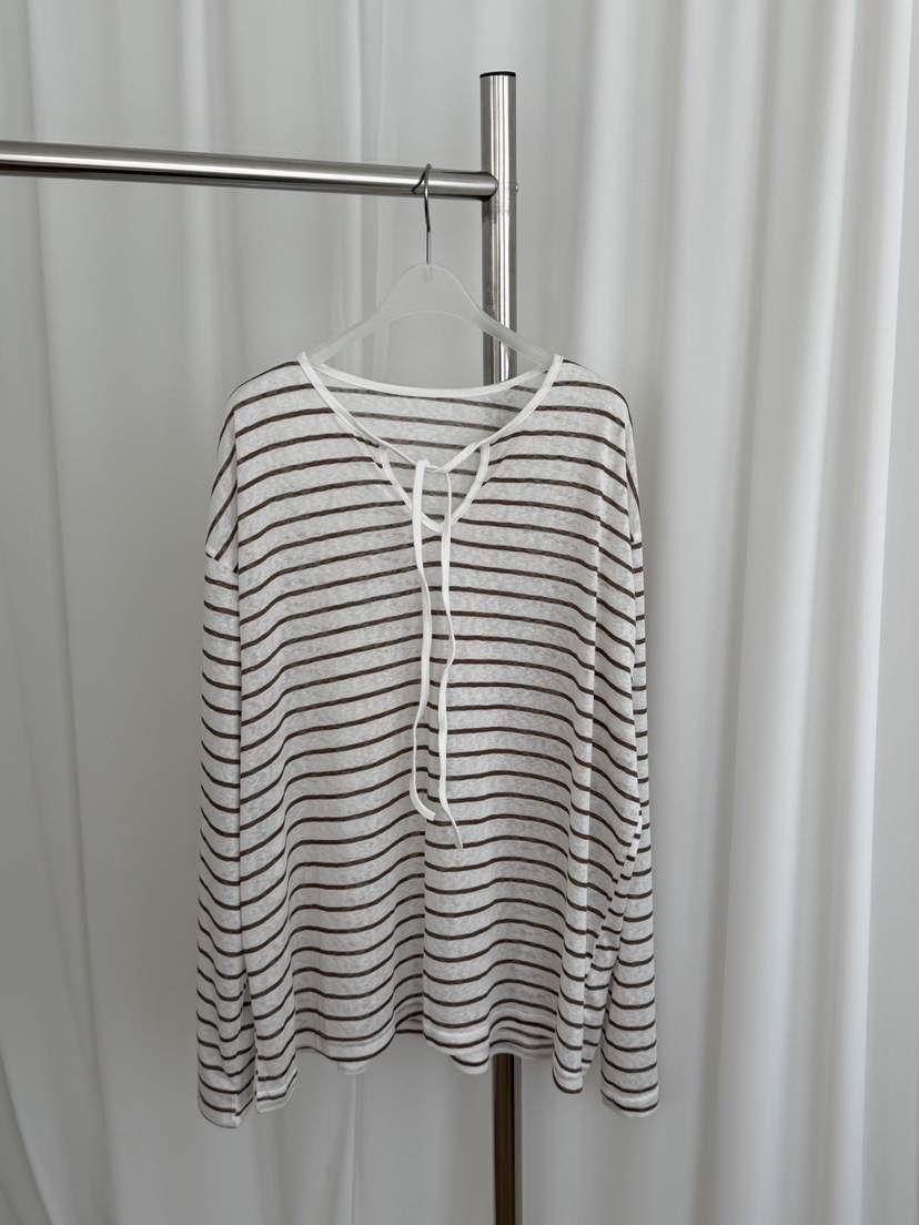 RIVER RAIN韓國直郵實拍女士新款職業推薦休閑熱賣長袖T恤RIVER RAIN長袖T恤