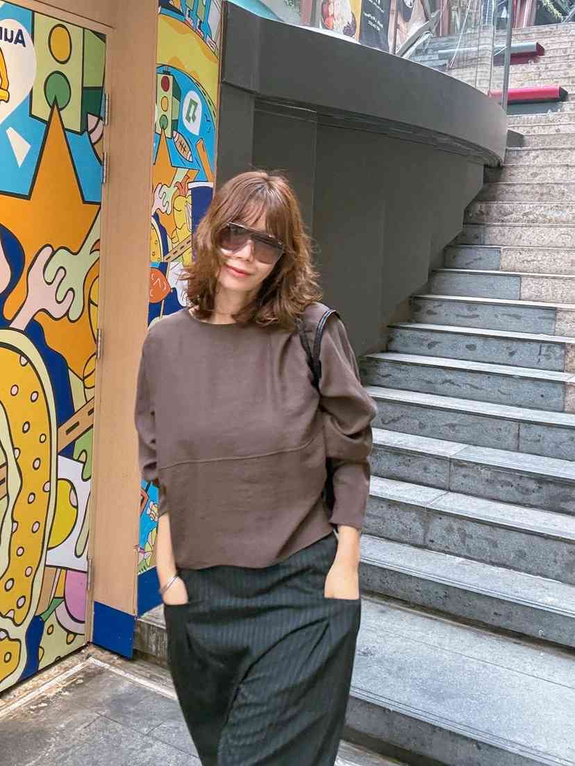 PARIS MATCH韓國代購女裝新品人氣推薦熱賣26春夏長袖T恤PARIS MATCH長袖T恤