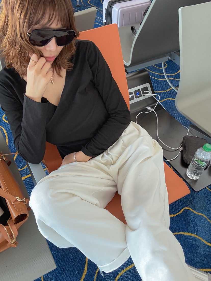 PARIS MATCH韓國代購女裝新品職業26春夏時尚熱賣長袖T恤PARIS MATCH長袖T恤