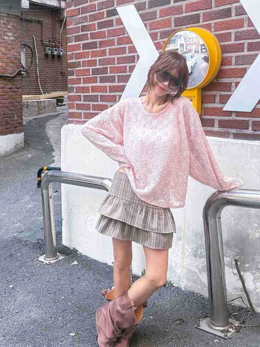 PARIS MATCH韓國直郵女士新款職業時尚熱賣人氣26春夏長袖T恤PARIS MATCH長袖T恤