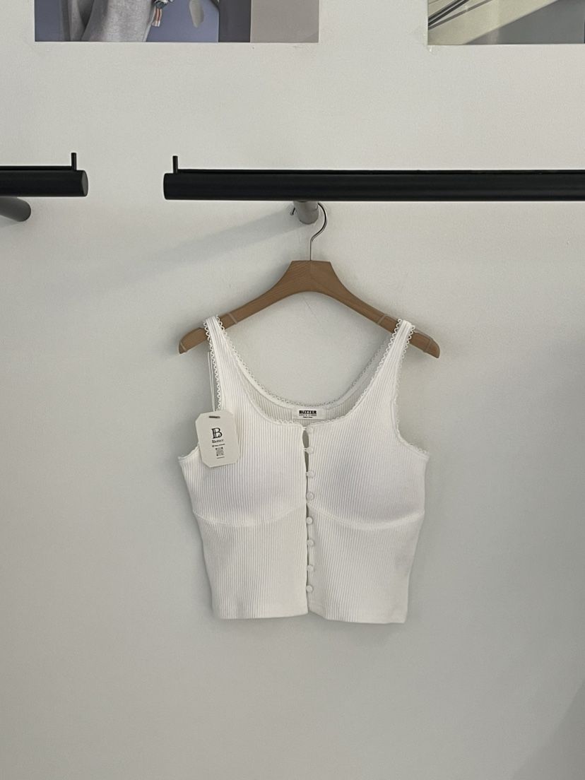 BUTTER-P韓國直郵女裝新品時尚26春夏人氣休閑職業吊帶背心BUTTER-P吊帶/背心