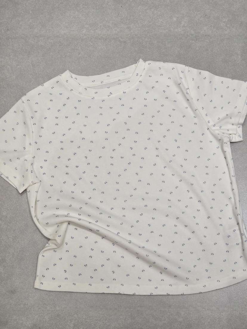 LIKEVAM韓國直郵實拍女裝新款推薦熱賣26春夏時尚T恤花朵LIKEVAMT恤